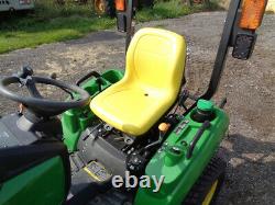 2019 John Deere 1023E Tractor, 4WD, Hydro, JD 120R Loader, ONLY 42 HOURS
