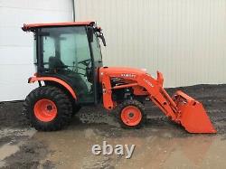 2019 KUBOTA B2650 TRACTOR With LOADER, CAB, 4X4, 3 PT, 540 PTO, HYDRO, 82 HRS