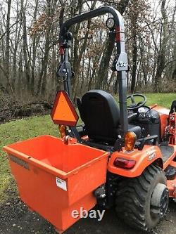 2019 Kubota BX2380 Compact Tractor 4x4 Diesel Loader Mower 58 Hours Warranty