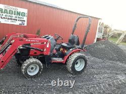 2019 Mahindra Max 28XL HST 4x4 28Hp Compact Tractor with Loader 400Hrs