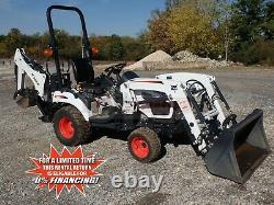 2020 Bobcat Ct1025 Compact Tractor Loader Backhoe, 108 Hrs, 24.5 HP Diesel, Hydro
