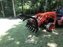 2020 Kubota LX2610 4x4 Tractor B2650 L2501 Front end loader grapple