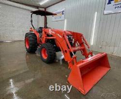 2020 Kubota Mx5400 Tractor, Orops, La1065 Loader With Skid Steer Quick Attach