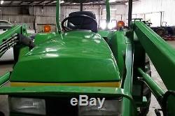 40 HP John Deere 990 Diesel 4x4 Loader Tractor 4wd 4120 4320 4005 1070