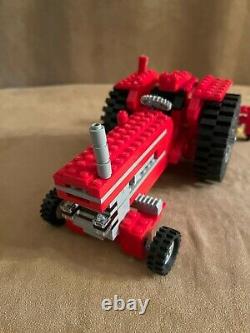 952 LEGO Complete Farm Tractor Technic Expert Builder set 1978 Vintage red