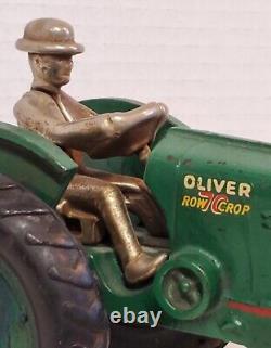 ANTIQUE 1930s ARCADE CAST IRON TOY OLIVER 70 ROW CROP FARM TRACTOR