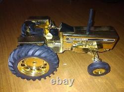 Allis Chalmers 185 Gold Plated 2003 Employee Christmas Tractor