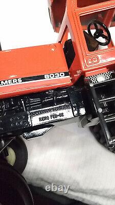 Allis-Chalmers 8030 1/16 Scale Tractor WithCab & Dual Wheels ERTL Die-Cast METAL