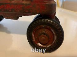 Antique Arcade Cast Iron Farmall Model M Farm Toy Tractor Rare Find