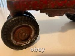 Antique Arcade Cast Iron Farmall Model M Farm Toy Tractor Rare Find