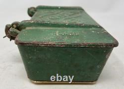 Antique Vintage Cast Iron Tools Box for Tractor Farm Implement 1521