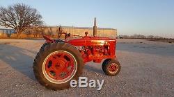 Antique farmall m tractor