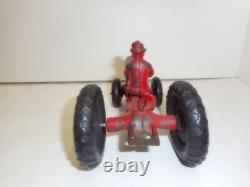 Arcade Cast Iron 1/16 Scale Ford 9N Red Toy Tractor