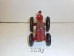 Arcade Cast Iron 1/16 Scale Ford 9N Red Toy Tractor