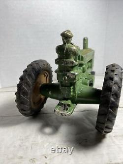 Arcade Cast Iron Model A John Deere Tractor 1/16th Scale Pre-Owned Aluminum