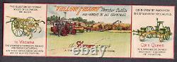 Avery Steam Tractor Traction Engine Peoria IL 1904 World Fair Farm Trade Card