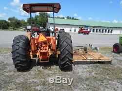 CASE IH 695 Tractor 72hp diesel with tiger side mower