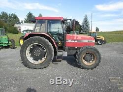 Case 5140 Used Tractor 4x4 Rear 3PT Hitch, PTO Diesel Cab