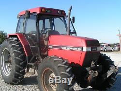 Case Ih 5240 Maxxum Farm Tractor 4x4 Cab Cummins Motor 115hp Price Reduced