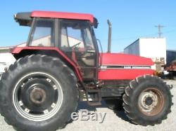 Case Ih 5240 Maxxum Farm Tractor 4x4 Cab Cummins Motor 115hp Price Reduced