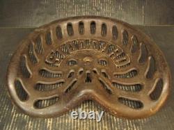 Cast Iron Farm Implement Tractor Seat Stoddard M85 18x15