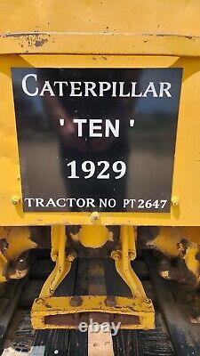 Caterpillar Ten Tractor 1929 Runs And Drives