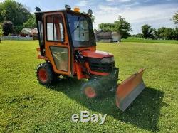 Clean kubota BX1800 4x4 CAB Blade Diesel tractor Clean CAN SHIP CHEAP