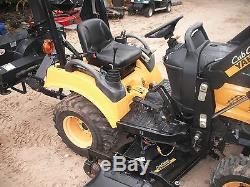 Cub Cadet Yanmar 4x4 Loader Belly Mower SnowBlower Compact Tractor