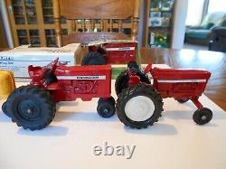 Custom Vintage 1970-1988 132 Scale IH Farmall 9 Piece Tractor Collection, Used