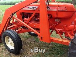 D-17 Allis Chalmers with Factory hydraulic loader and Oxnard rear scraper