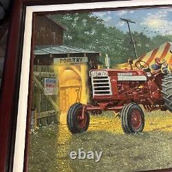 Dave Barnhouse, Horsepower, Original, Framed, 27 X 40, Artist Signed, Excellent