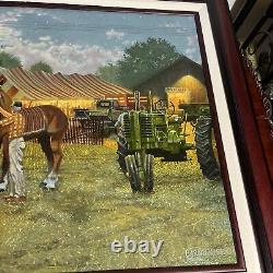 Dave Barnhouse, Horsepower, Original, Framed, 27 X 40, Artist Signed, Excellent