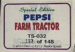 Drink Pepsi Cola Ford Farm Tractor Diecast Scale Models Limited Edition TS-032