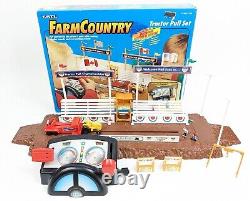 Ertl 1996 Farm Country Electronic Tractor Pull Set #4420 Tested & Working + Box