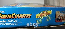 Ertl Farm Country 1996 Electronic Tractor Pull Set #4420 Complete with Box