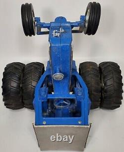 Ertl Ford 9600 Vintage Blue Tractor Farm Toy Diecast 1/12th Scale Dual Wheel