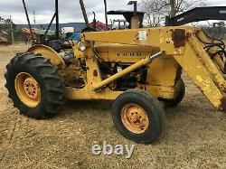 Estate sale Ford 4500 with loader diesel runs and operates great