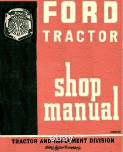 Farm Tractor Shop Service Repair Manual Ford 800 801 900 901 180