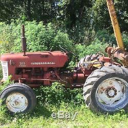 Farmall 300 Antique Tractor Trencher 1955 IH Collector Auburn Trencher