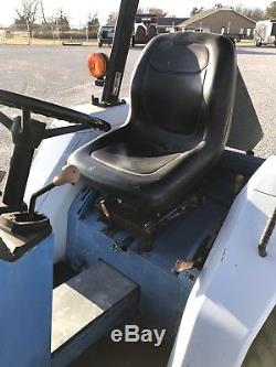 Ford 1720 Diesel Tractor with 7108 Front End Loader, Sun Shade, Suspension Seat