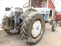 Ford 6000 wide front diesel tractor. 540/1000 pto. Select O Speed transmission