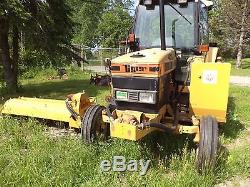 Ford 6640 tractor with tiger ditch mower, diesel, all hdy