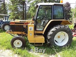 Ford 6640 tractor with tiger ditch mower, diesel, all hdy