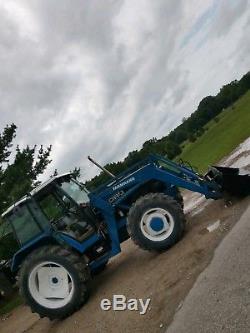 Ford 7840 tractor diesel 4x4, loader, cab, CAN SHIP