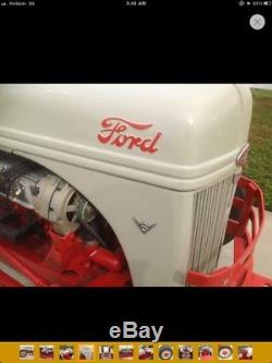 Ford 9N Tractor with 1954 Buick nail head V8 motor