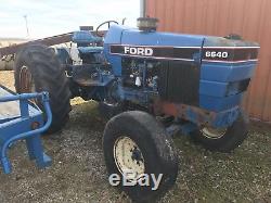 Ford NewHolland 6640 Farm Tractor. Runs & Drives
