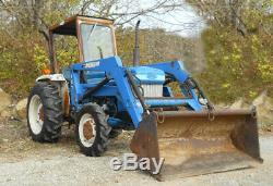 Ford Tractor 1710 with Loader. 4wd, 26 hp, 12 Speed, Roof and Windscreen! 1803 Hours