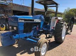 Ford Tractor 5640 PowerStar 40 Series with Bush hog batwing mower Low Hours 3017