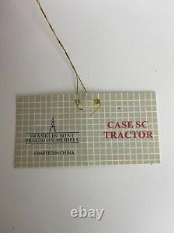 Franklin Mint 112 Precision Models CASE SE Farm Tractor Dyecast