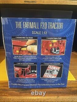 Franklin Mint Farmall F20 Farm Tractor 112 Precision Models 1937 USED IN BOX